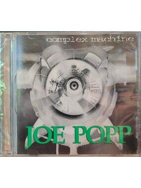 Joe Popp Complex Machine CD Album 1995 Space 44 Records Rock Music 38064cd